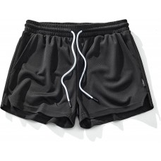 AIMPACT Mens Mesh Running Shorts 3 Inch Quick Dry Gym Athletic Workout Shorts for Men with Pockets