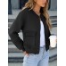 ANRABESS Women Cropped Bomber Jacket 2025 Fashion Casual Trendy Varsity Y2k Jackets