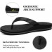 ONCAI Women's Flip Flops Comfortable Summer Beach Thong Sandals for Women with Cushion Walking Arch Support Yoga Mat Indoor Outdoor Soles