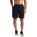 Pudolla Men’s 2 in 1 Running Shorts 7 Quick Dry Gym Athletic Workout Shorts for Men with Phone Pockets
