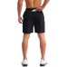 Pudolla Men’s 2 in 1 Running Shorts 7 Quick Dry Gym Athletic Workout Shorts for Men with Phone Pockets