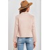 PRETTYGARDEN Women's Faux Suede Jackets 2025 Spring Fall Clothes Long Sleeve Open Front Cropped Coat Outwear