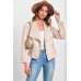 PRETTYGARDEN Women's Faux Suede Jackets 2025 Spring Fall Clothes Long Sleeve Open Front Cropped Coat Outwear