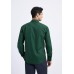 HISDERN Mens Business Dress Shirts Long Sleeve Casual Button Down Shirt Formal Inner Collar Contrast Shirt for Men Wedding