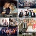 HISDERN Mens Business Dress Shirts Long Sleeve Casual Button Down Shirt Formal Inner Collar Contrast Shirt for Men Wedding