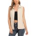 MISS MOLY Vests For Women Casual Lightweight Full-Zip Military Vest Golf Sleeveless Jacket with Pockets