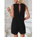 VUTRU Rompers for Women Summer Short Jumpsuits Casual Loose Fit Maternity Romper Comfy Cotton One Piece with Pockets