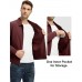 Rdruko Men's Lightweight Jackets Windbreaker Light Golf Jackets For Men Casual Stylish Work Coat Zip Up