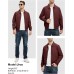 Rdruko Men's Lightweight Jackets Windbreaker Light Golf Jackets For Men Casual Stylish Work Coat Zip Up