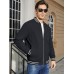 MAGCOMSEN Men's Jacket Lightweight Bomber Jacket Zip Up Windbreaker Casual Spring Fall Jackets with Pockets