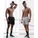 CANGHPGIN 2 Pack Men's Running Athletic Shorts 7'' Quick Dry Sports Gym Shorts with Pockets, Exercise Workout Shorts Men