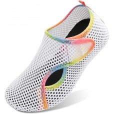 LeIsfIt Water Shoes for Women Men Wide Swim Beach Barefoot Shoes Quick Dry Aqua Socks for Pool Diving Boating River Yoga Lake Surf