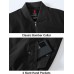 BGOWATU Men's Jacket Windproof Quilted Bomber Jackets Casual Fall Winter Warm Padded Coats Outwear