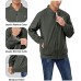Little Donkey Andy Men's Lightweight Bomber Jacket Causal Fashion Flight Windbreaker Fall Spring Outdoor Coat