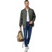 Little Donkey Andy Men's Lightweight Bomber Jacket Causal Fashion Flight Windbreaker Fall Spring Outdoor Coat