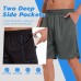 LalaHooK 3 Pack Athletic Gym Mens Shorts - Casual Black Quick Dry Basketball Shorts with Pockets for Workout Running