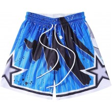 BOOMLEMON Men's Basketball Shorts Gym Training Workout Athletic Shorts Mesh Graphic Print Running Short Pants