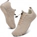 WateLves Water Shoes Men Women Beach Barefoot Aqua Socks Breathable Wide Swim Outdoor Walking Anti Slip Pool Shoes for Hiking Kayaking Diving Surfing