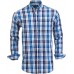 Double Pump Mens Button Down Shirts Cotton Long Sleeve Shirts Regular Fit