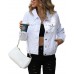 LZLER Womens Denim Jackets,Stretch Slim Fit Jean Jacket