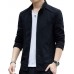 Mens Casual Windbreaker Outerwear Cotton Lightweight Jackets