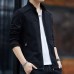 Mens Casual Windbreaker Outerwear Cotton Lightweight Jackets