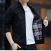 Mens Casual Windbreaker Outerwear Cotton Lightweight Jackets
