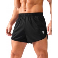 G Gradual Running Shorts for Men 3.5 inch Lightweight Breathable Gym Shorts with Brief Liner Athletic Training Workout Sport