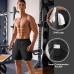 NIMOJIRO Men's 2 in 1 Running Shorts Workout Athletic Training Gym Outdoor Sports Shorts