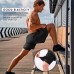 NIMOJIRO Men's 2 in 1 Running Shorts Workout Athletic Training Gym Outdoor Sports Shorts