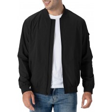 Rdruko Men's Lightweight Bomber Jacket Causal Fashion Stylish Windbreaker Light Jacket