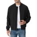 Rdruko Men's Lightweight Bomber Jacket Causal Fashion Stylish Windbreaker Light Jacket