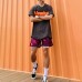 BOOMLEMON Mens Mesh Graphic Print Shorts Casual Workout Cool Shorts Gym Basketball Running Short Pants