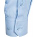 Men's Long Sleeve Button Up Shirts Solid Slim Fit Casual Business Formal Dress Shirt
