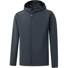M MAELREG Mens Jackets with Hood Softshell Performance Full Zip Pockets Golf Water Resistant Windbreaker Jackets for Men