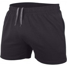 JEEING GEAR Men's Bodybuilding Workout Gym Shorts 3 5 Inseam Sports Training Cotton with Pocket
