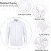 Mens Casual Long Sleeve Cotton Linen Shirts Buttons Down Solid Plain Roll-Up Sleeve Summer Beach Shirts