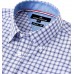 Alimens & Gentle Men's Plaid Button Down Shirts Cotton Long Sleeve Dress Shirts Regular Fit Gingham Shirts