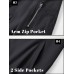 TACVASEN Men's Bomber Jacket Lightweight Casual Spring Fall Windbreaker Zip Up Coat with Pocket
