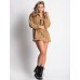 luvamia Denim Jacket for Women Oversized Button Down Casual Jean Shacket Jackets Long Sleeve Frayed Hem Western Trendy