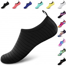 VIFUUR Water Sports Shoes Barefoot Quick-Dry Aqua Yoga Socks Slip-on for Men Women