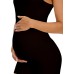 Maternity Workout Romper Pregnancy Yoga Ribbed One Piece Seamless Tank Top Jumpsuit