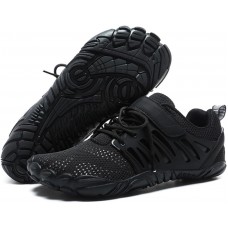 Barefoot Shoes Men Wide Toe Box Zero Drop Water Shoes Men for Gym Workout Minimalist Weightlifting Cross-Trainer Running Hike Grounded Footwear