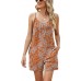 LOMON Womens Casual Summer Sleeveless Romper Loose Adjustable Spaghetti Strap Stretchy Shorts Jumpsuits with Pockets