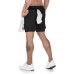 Surenow Mens Running Shorts，Workout Running Shorts for Men，2-in-1 Stealth Shorts，7-Inch Gym Yoga Outdoor Sports Shorts