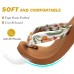 KuaiLu Womens Arch Support Flip Flops Ladies Comfort Lightweight Soft Yoga Mat Thong Sandals