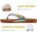 KuaiLu Womens Arch Support Flip Flops Ladies Comfort Lightweight Soft Yoga Mat Thong Sandals