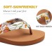 KuaiLu Womens Arch Support Flip Flops Ladies Comfort Lightweight Soft Yoga Mat Thong Sandals
