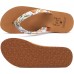KuaiLu Womens Arch Support Flip Flops Ladies Comfort Lightweight Soft Yoga Mat Thong Sandals