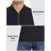 CRYSULLY Men's Bomber Jacket Lightweight Spring Fall Casual Windbreaker Full Zip Outwear Coat